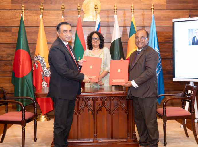 Tripartite Agreement Signed between UNESCO, the Government of Sri Lanka, and the South Asian Centre for Teacher Development